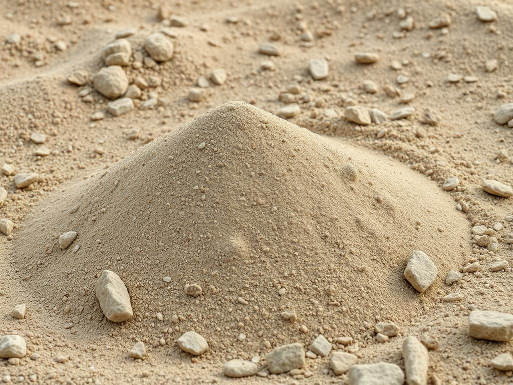sand for concreteфото