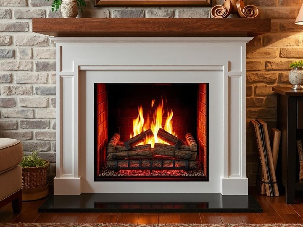 How to choose a fireplace insertфото