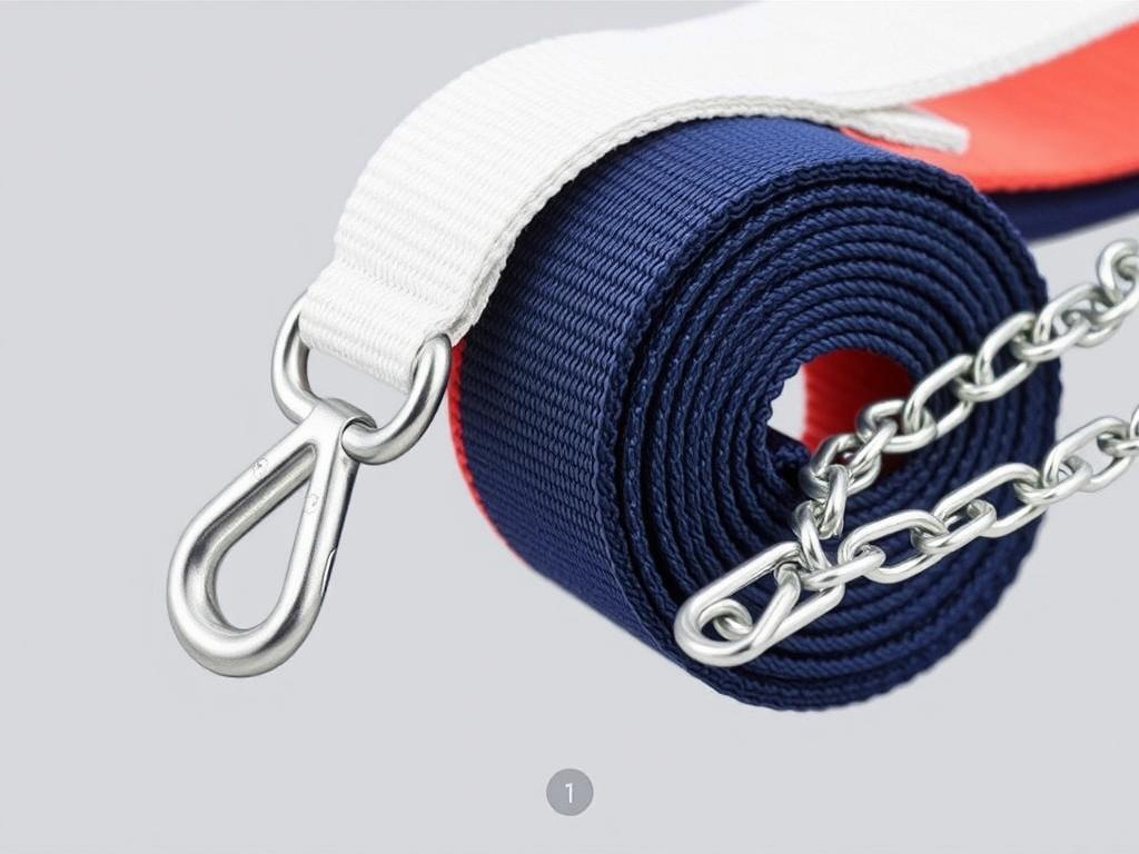 Advantages of textile sling straps over wire rope and chain slingsфото