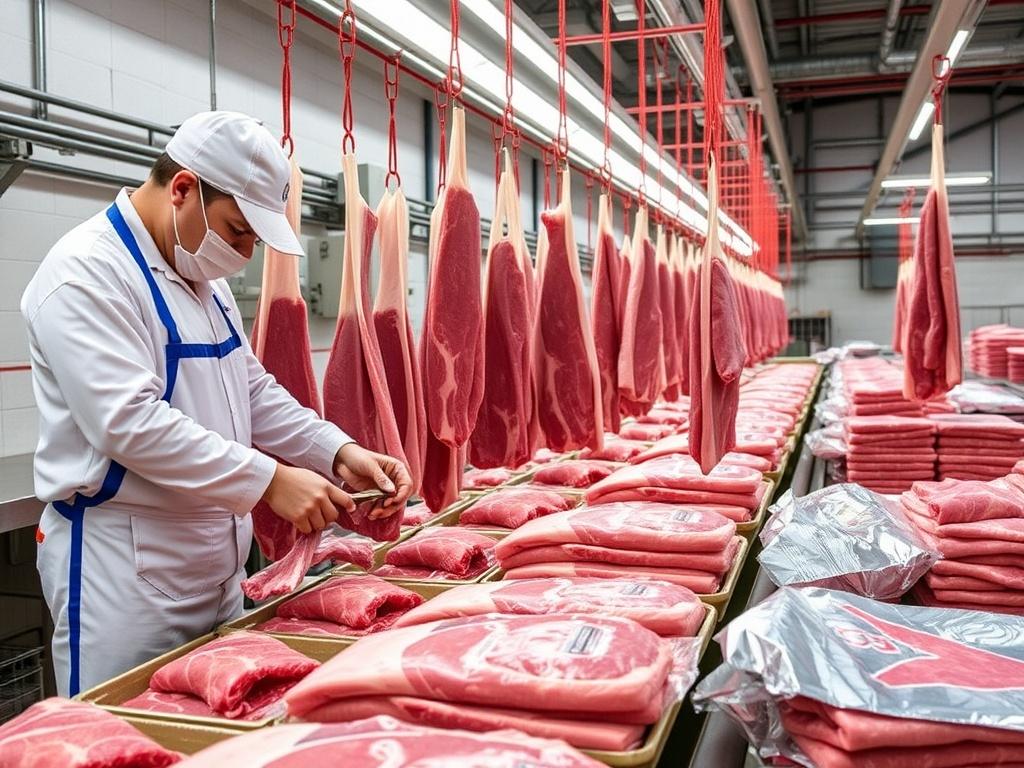 Wholesale beef for industrial processingфото