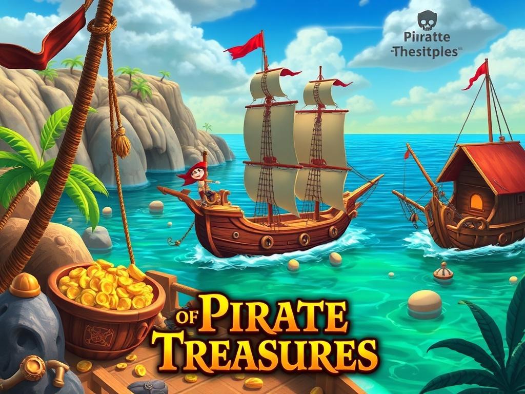 Gameplay of Pirate Treasuresфото