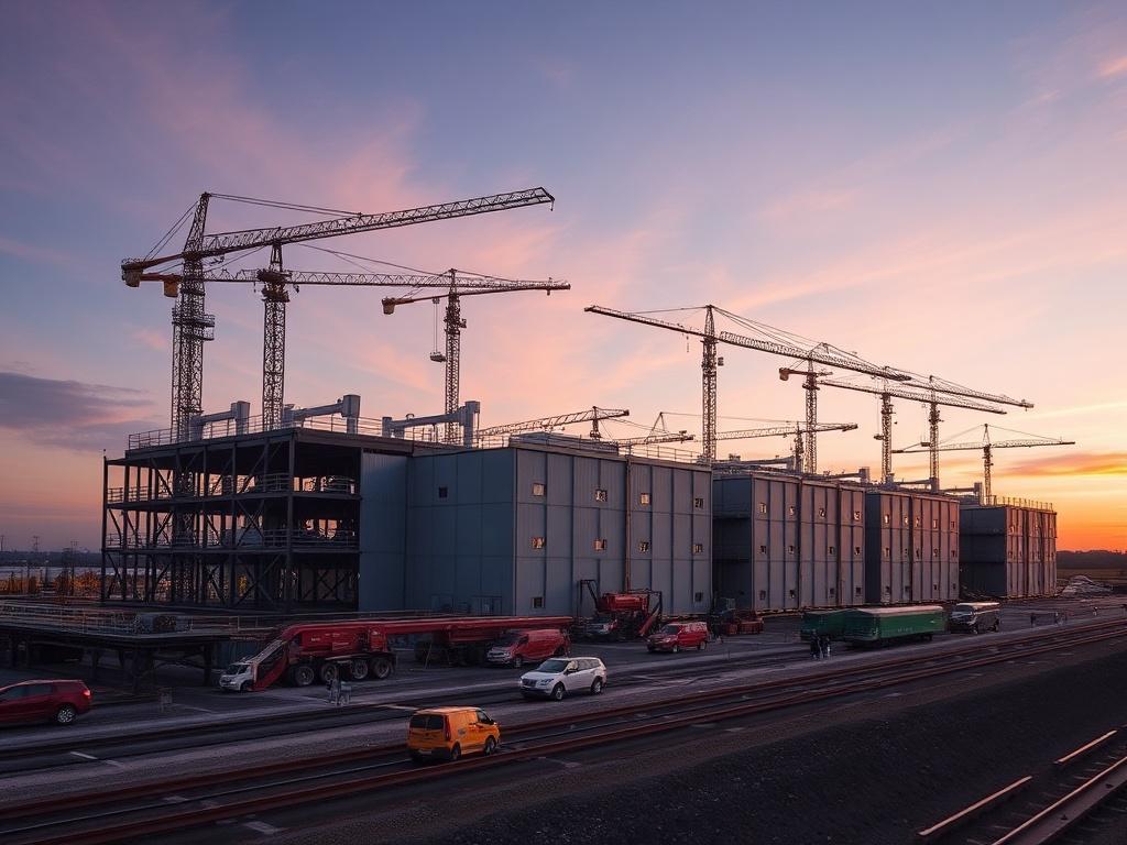 Как строят промышленные здания: от идеи до запуска производства