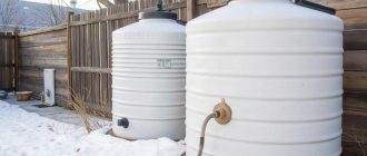 Ёмкости для хранения воды зимой: что подойдёт и как не ошибиться с выбором