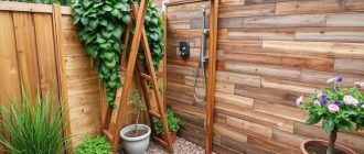 Садовый душ с подогревом: как построить и обслуживать без лишних хлопот
